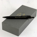 Zdjęcie produktu Czarny długopis Parker w personalizowanym etui
