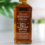 Zdjęcie produktu Butelka Zwątpienia - grawerowana whiskey z personalizacją na wieczór kawalerski