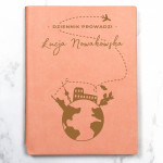 Zdjęcie produktu Dziennik Podróżnika - grawerowany notatnik z personalizacją