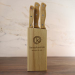 Zdjęcie produktu Chef - grawerowany zestaw 5 noży z personalizacją