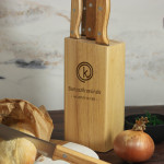 Zdjęcie produktu Chef - grawerowany zestaw 5 noży z personalizacją