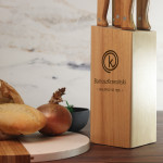 Zdjęcie produktu Chef - grawerowany zestaw 5 noży z personalizacją