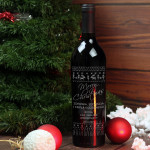 Zdjęcie produktu Merry Christmas - grawerowane wino z personalizacją na święta