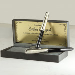 Zdjęcie produktu Zestaw Parker personalizowane pióro i długopis w grawerowanym etui