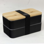 Zdjęcie produktu Piknik Idealny - grawerowany pojemnik ze sztućcami na jedzenie 960ml