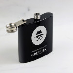 Zdjęcie produktu Incognito - grawerowana piersiówka z personalizacją