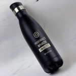 Zdjęcie produktu Wyłącz i włącz - grawerowana butelka termiczna z personalizacją dla informatyka 530ml