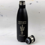 Zdjęcie produktu Spóźniona - personalizowana butelka termiczna dla miłośniczki makijażu 530ml