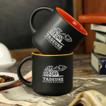 Zdjęcie produktu Grawerowany kubek z personalizacją dla budowlańca