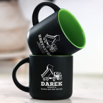 Zdjęcie produktu Kubek Budowlańca - Grawerowany kubek z personalizacją