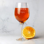 Zdjęcie produktu Aperol Queen - grawerowany kieliszek do Aperol Spritz z personalizacją