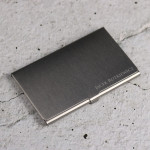 Zdjęcie produktu Personalizowany metalowy wizytownik z wygrawerowanym imieniem i nazwiskiem