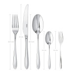 Zdjęcie produktu Grawerowany zestaw sztućców Sambonet z personalizowanym monogramem