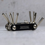 Zdjęcie produktu Grawerowany zestaw narzędzi rowerowych Schwarzwolf z personalizacją