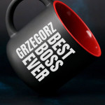 Zdjęcie produktu Kubek Szefa - grawerowany kubek z personalizacją Best Boss Ever