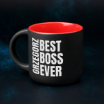 Zdjęcie produktu Kubek Szefa - grawerowany kubek z personalizacją Best Boss Ever