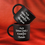 Zdjęcie produktu Smacznej Kawusi - grawerowany kubek z personalizacją