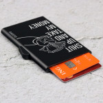 Zdjęcie produktu Shut Up And Take My Money - grawerowane etui na karty z personalizacją