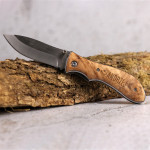 Zdjęcie produktu Grawerowany nóż Schwarzwolf z personalizacją dla wędkarza