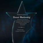 Zdjęcie produktu Star - grawerowana statuetka z personalizacją dla szefowej na dowolną okazję