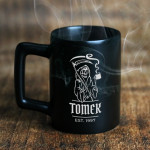 Zdjęcie produktu Czarny Kubek - grawerowany kubek z personalizacją