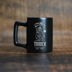 Zdjęcie produktu Czarny Kubek - grawerowany kubek z personalizacją