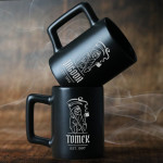 Zdjęcie produktu Czarny Kubek - grawerowany kubek z personalizacją