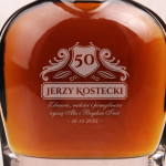 Zdjęcie produktu Herb - grawerowana brandy Pliska XO na urodziny