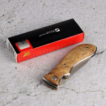 Zdjęcie produktu Grawerowany scyzoryk z drewnianą rączką i personalizacją