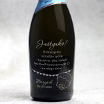 Zdjęcie produktu It's a Boy! - grawerowane Prosecco 0% z okazji narodzin dziecka