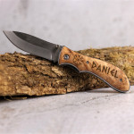 Zdjęcie produktu Nóż Wikinga - grawerowany scyzoryk z personalizacją