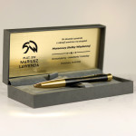 Zdjęcie produktu Długopis Służby Więziennej - grawerowany Parker z logo SW