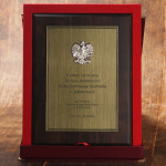 Zdjęcie produktu Dyplom z mosiężnym orłem na Jubileusz