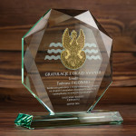 Zdjęcie produktu Statuetka z mosiężnym orłem marynarki wojennej