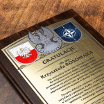 Zdjęcie produktu Dyplom wojskowy z godłem Polski
