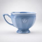 Zdjęcie produktu Personalizowana filiżanka kombi Rosenthal Maria en Vogue Blue z monogramem