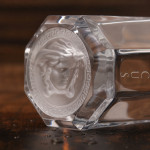 Zdjęcie produktu Personalizowany zestaw 2 kryształowych szklanek do whisky Rosenthal Versace Crystal Lumiere - Grawer Rzymski