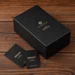 Zdjęcie produktu Personalizowany zestaw 2 kryształowych szklanek do whisky Rosenthal Versace Crystal Lumiere - Grawer Rzymski