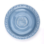 Zdjęcie produktu Państwo Młodzi - grawerowany zestaw kawowy Rosenthal Maria en Vogue Blue z personalizacją na Ślub