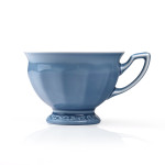 Zdjęcie produktu Państwo Młodzi - grawerowany zestaw kawowy Rosenthal Maria en Vogue Blue z personalizacją na Ślub