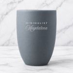 Zdjęcie produktu Minimalist – personalizowany kubek Rosenthal The Mug+ Comfort Blue z imieniem