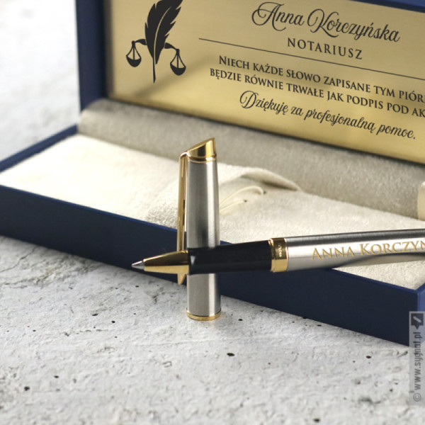 Pióro kulkowe Waterman Hemisphere dla Notariusza