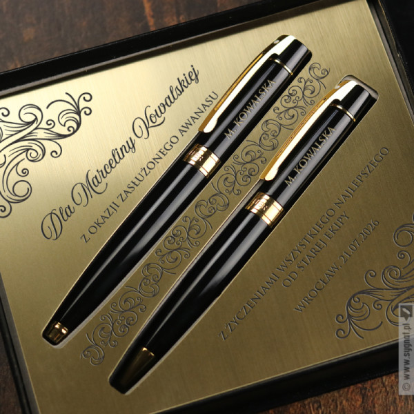 Zestaw Sheaffer - pióro i długopis z personalizacją