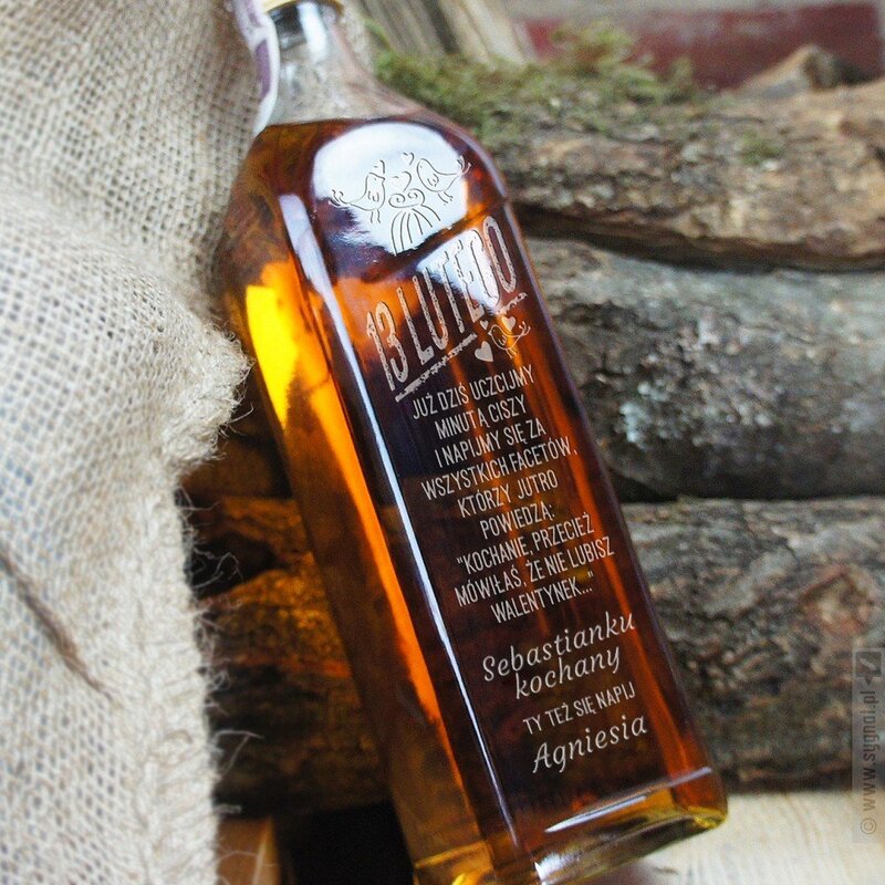 Zdjęcie produktu 13 lutego - grawerowana whisky Johnnie Walker na Walentynki dla niego