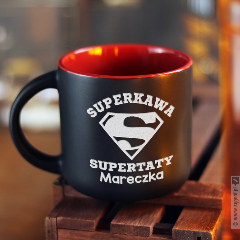 Zdjęcie produktu Superbohater - grawerowany kubek z personalizacją